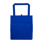 Multi-purpose recycled polyester bag with support base, 29L royal blue colour