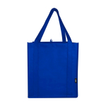 Multi-purpose recycled polyester bag with support base, 29L royal blue colour