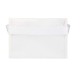 Recycled non-woven thermal bag for 6 cans, 4L capacity white colour