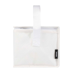 Recycled non-woven thermal bag for 6 cans, 4L capacity white colour