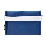 Recycled non-woven thermal bag for 6 cans, 4L capacity royal blue colour