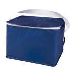 Recycled non-woven thermal bag for 6 cans, 4L capacity royal blue colour