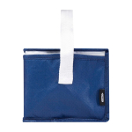 Recycled non-woven thermal bag for 6 cans, 4L capacity royal blue colour