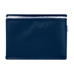Recycled non-woven thermal bag for 6 cans, 4L capacity navy-blue colour