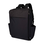 Recycled polyester backpack with laptop compartment, 15” dark grey colour