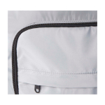 Recycled polyester laptop backpack with PC pocket, 15” grey colour