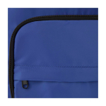 Recycled polyester laptop backpack with PC pocket, 15” royal blue colour