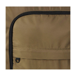 Recycled polyester laptop backpack with PC pocket, 15” dark green colour