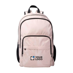 Recycled polyester laptop backpack with PC pocket, 15”