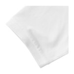 Men's short-sleeve cotton piqué polo, 200 g/m2, Elevate Life white colour