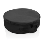 Cable bag made from recycled materials black colour