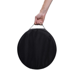 Cable bag made from recycled materials black colour