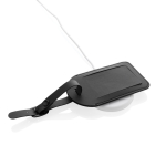 Apple Find My luggage tracking tag black colour second view