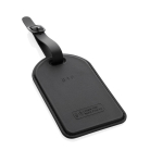 Apple Find My luggage tracking tag black colour fourth view