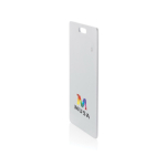 Ultra-slim tracker card for wallet, Find My compatible white colour