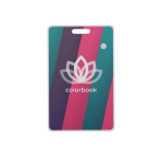 Ultra-slim tracker card for wallet, Find My compatible white colour