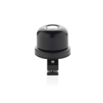 Bicycle bell with built-in tracker, Find My compatible black colour