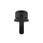 Bicycle bell with built-in tracker, Find My compatible black colour