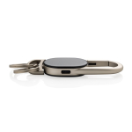 Rechargeable keyring tracker, Find My compatible black colour