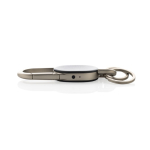 Rechargeable keyring tracker, Find My compatible black colour