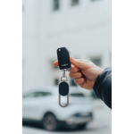 Rechargeable keyring tracker, Find My compatible black colour