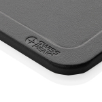 Recycled polyester tray with 3-in-1 wireless charger black colour