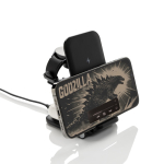 3-in-1 wireless charger in recyclable aluminium, 15 W black colour
