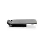 3-in-1 wireless charger in recyclable aluminium, 15 W black colour
