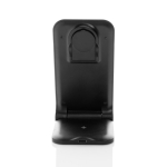 3-in-1 wireless charger in recyclable aluminium, 15 W black colour