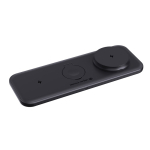 3-in-1 magnetic charger with 15 W wireless charging black colour