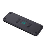 3-in-1 magnetic charger with 15 W wireless charging black colour