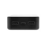 Eco external battery, 20,000 mAh with 3 charging ports black colour