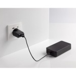 Eco external battery, 20,000 mAh with 3 charging ports black colour