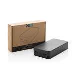 Eco external battery, 20,000 mAh with 3 charging ports black colour