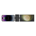 Charger for smartwatch and multiple devices, 20 W black colour
