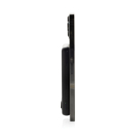Magnetic bamboo wireless charging power bank, 5,000 mAh black colour