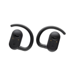 Wireless headphones with microphone for calls, BT 5.3 black colour