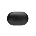 Wireless headphones with microphone for calls, BT 5.3 black colour