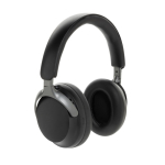 Over-ear headphones with supra-aural design and noise cancellation black colour