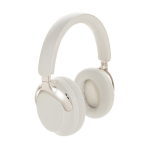 Over-ear headphones with supra-aural design and noise cancellation white colour