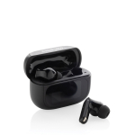 Wireless headphones with touch screen and call function black colour