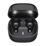 Wireless headphones with call function and water resistance, IPX4 black colour