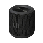 Speaker with recycled materials and built-in microphone black colour