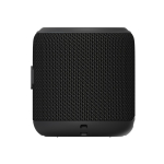 Speaker with recycled materials and built-in microphone black colour