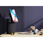 Eco speaker with high-quality sound and 10 W subwoofer black colour