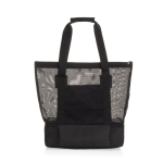 Elegant 2-in-1 RPET cooler bag with PEVA lining, 20 L black colour