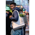 Elegant 2-in-1 RPET cooler bag with PEVA lining, 20 L beige colour