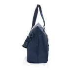 XL RPET cooler bag with dual handles and shoulder strap, 30 L navy-blue colour