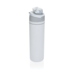 Double-wall recycled stainless steel bottle, 720 ml white colour