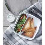 Lunchbox with interior containers and fork, 1 L